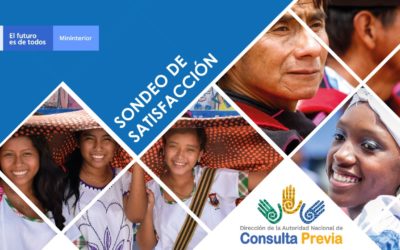 La Dirección de la Autoridad Nacional de Consulta Previa realiza sondeo para conocer percepción de satisfacción