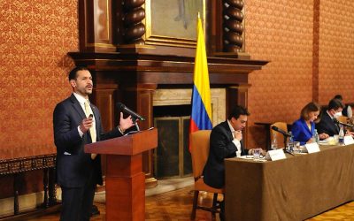 Ministerio del Interior presentó Plan Agora II y Plan Democracia ante el Cuerpo Diplomático acreditado en Colombia, señalando que unas elecciones seguras y transparentes, es el mejor mensaje que como Gobierno le podemos transmitir al mundo