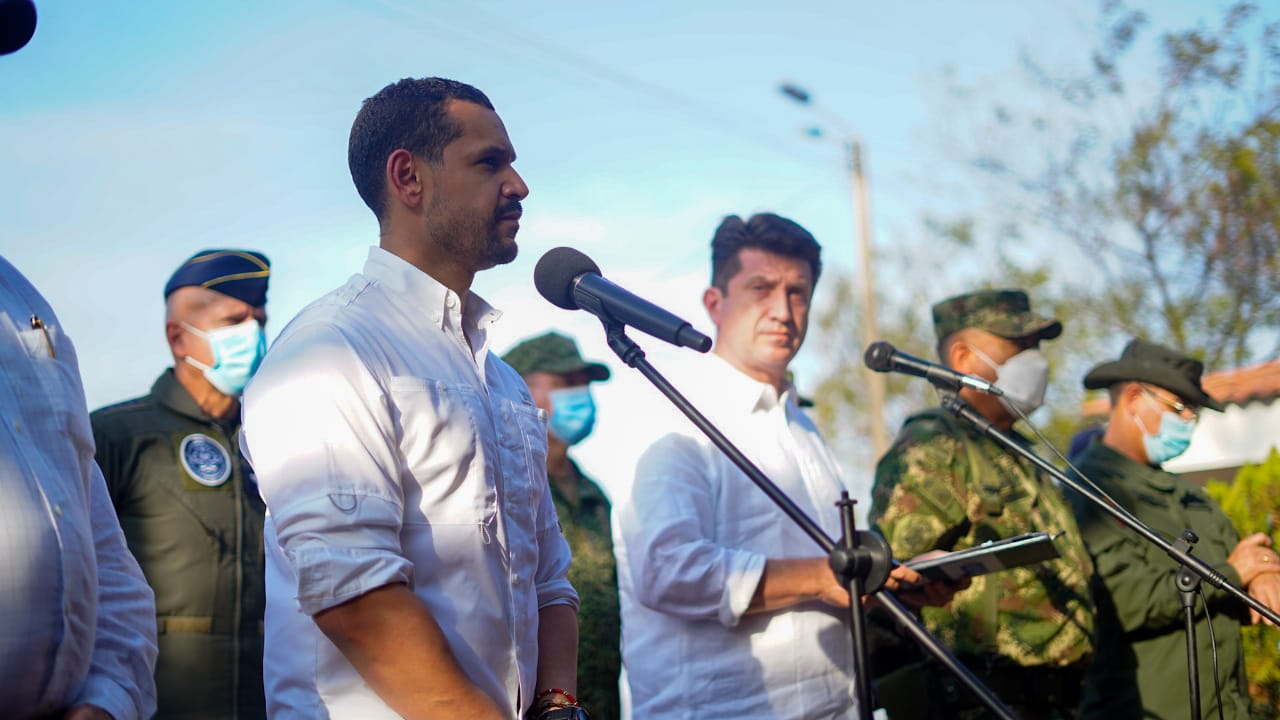 Mininterior Consejo de Seguridad en Tame, Arauca