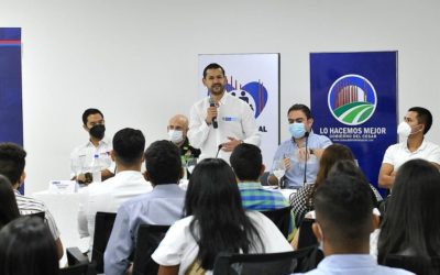 El Ministro del Interior, Daniel Palacios, participó en el acto de posesión de 15 Consejeros Municipales de Juventud del Departamento del Cesar, en Valledupar. 