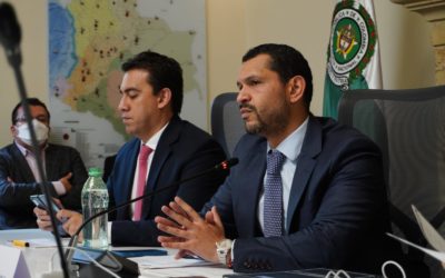 “El Gobierno Nacional garantizará el derecho al voto de los más de 195 mil colombianos residentes en Venezuela. En seis puntos de votación fronterizos habilitados en el territorio nacional.”: Min Interior. 