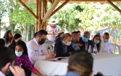 Mininterior lidera sesión con el CRIC