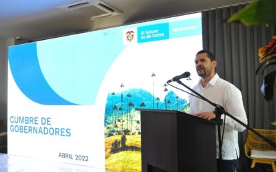 “Con gobernadores de la calidad que ustedes tienen, el país seguirá en buenas manos, porque serán ustedes los garantes de la institucionalidad y de la democracia”: Daniel Palacios Martínez, Ministro del Interior.