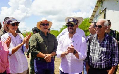 El Gobierno Nacional cumple, pusimos la primera piedra de Puerto Antioquia, dándole un mensaje a la comunidad: éste es el comienzo de la nueva cara de Urabá: MinInterior