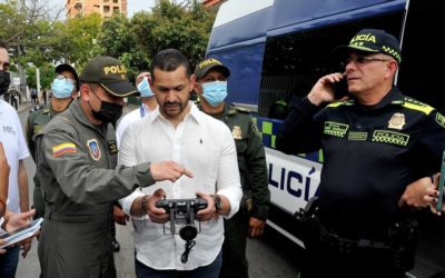 Hoy le cumplimos al país, entregamos capacidades al departamento de Bolívar, Bodycams, camisetas Balísticas, unidad SIART y drones: MinInterior