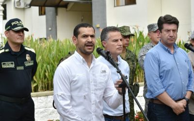 ”El mensaje para los miembros de las estructuras criminales es que se entreguen o si no que escojan dónde quieren la cárcel, si en Colombia o Estados Unidos, pero que vayan preparando la maleta”: MinInterior