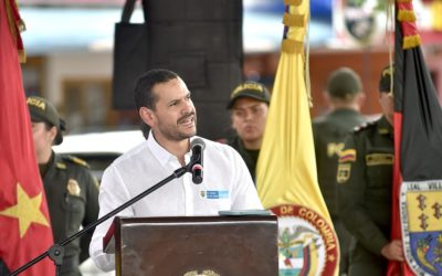 ”Gobierno Nacional entregó capacidades de fortalecimiento para la Policía Metropolitana de Cúcuta y Ocaña. El Ministerio ha destinado una inversión de alrededor de $90 mil millones, en Norte de Santander“: MinInterior