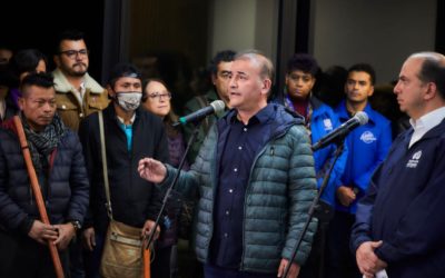 Gobierno Nacional y la Alcaldía de Bogotá acordaron un plan de retorno con miembros de comunidades indígenas y del colectivo de Bacatá que se encuentran en el Parque Nacional