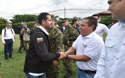 Antioquia no se rinde, Antioquia no amedrenta, Colombia esta con Antioquia y aquí hoy está haciendo presencia el Gobierno Nacional: MinInterior