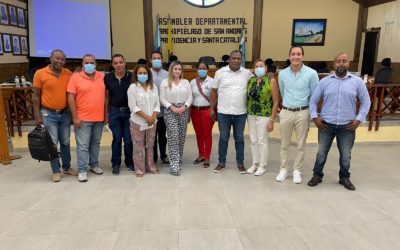 Asistencia técnica de socialización del Nuevo Régimen Departamental, Diputados de San Andres.