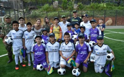 Más de 13 mil habitantes del municipio de San Luis, en el Departamento de Antioquia, podrán disfrutar de espacios lúdicos para promover la recreación y el deporte en su región