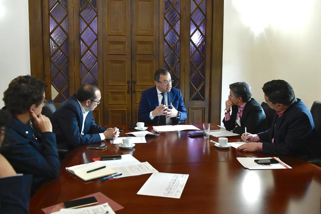reunión entre MinInterior y Alcaldesa de Bogotá