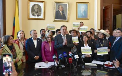 We were indebted to the campesinos: MinInterior during the establishment of the Legislative Act to Recognize the Campesino as a Subject with Constitutional Rights 