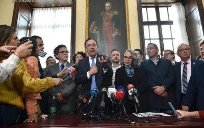 “The National Government has established a draft legislative act which amends the Constitution, seeking to implement measures to guarantee better citizen representation, a better quality in Colombian democracy and compliance with the peace agreements”: MinInterior
