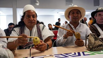 El Ministro del Interior, Alfonso Prada, viajó a la Sierra Nevada de Santa Marta para instalar una mesa de diálogo social con las comunidades ancestrales que habitan el territorio.