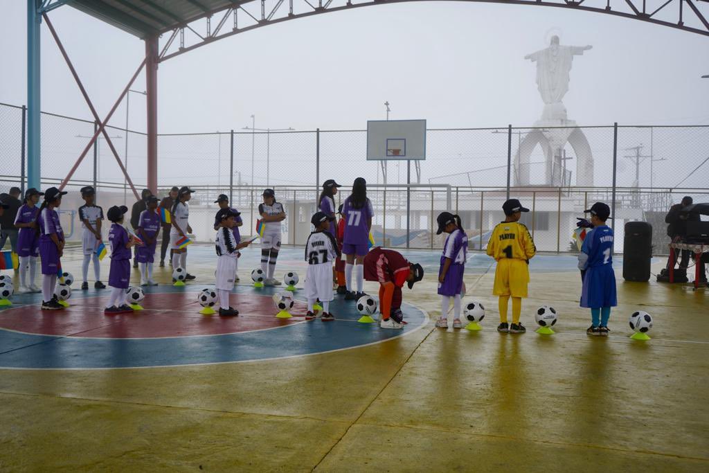 El Ministerio del Interior a través del Grupo de Articulación Interna para la Política de Víctimas del Conflicto Armado, llevó al barrio Cristo Rey de Pamplona, Norte de Santander, la Estrategia Goles por la Paz
