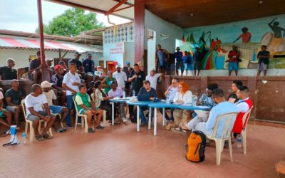 Acuerdos con comunidades que se habían tomado predios del Parque Nacional de Utría, en zona costera del Chocó