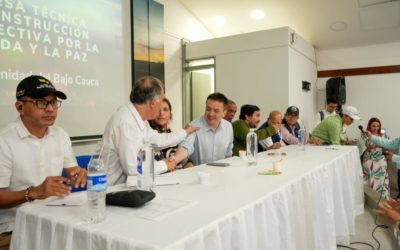 Gobierno instala Mesa Técnica de seguimiento para la transformación del Bajo Cauca Antioqueño