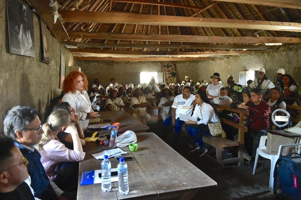 Ministerio del Interior dialogó con los mamos Arhuacos en Nabusímake
