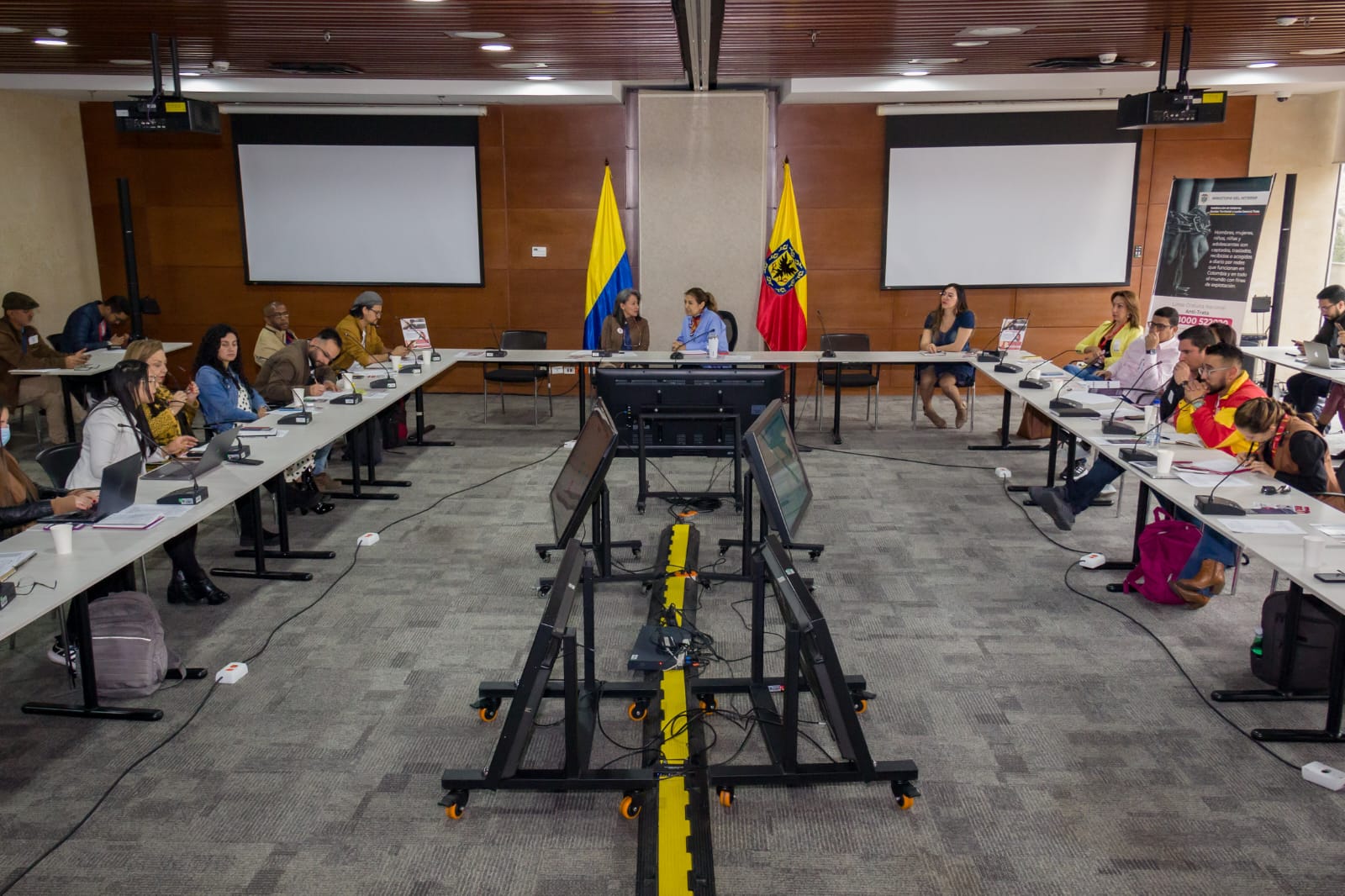 Comite MinInterior y Gobierno Bogotá trata de personas