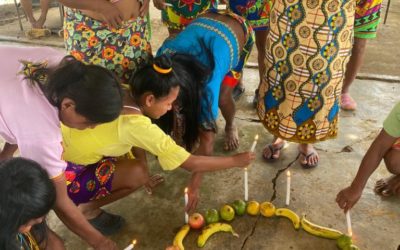 MinInterior lideró fortalecimiento a mujeres de la comunidad Emberá en Carmen del Darién