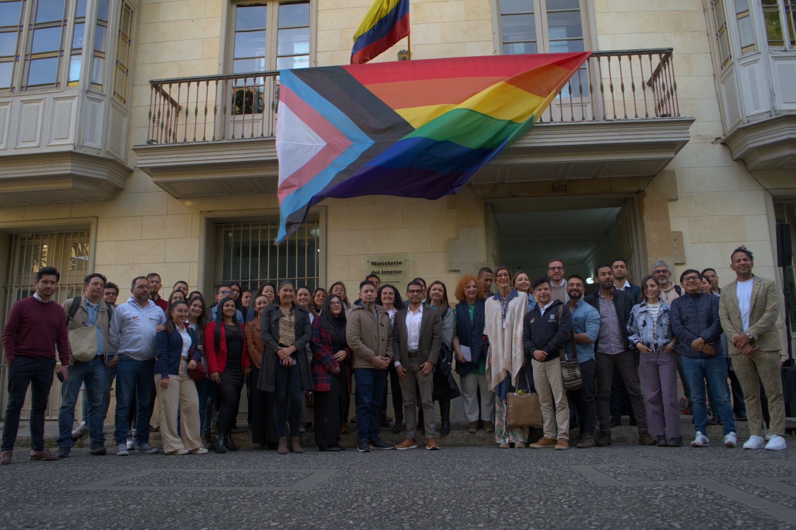 28 06 23 Ministerio de Interior conmemora Día Internacional del Orgullo LGBTIQ+ Gobierno del Cambio desarrolla la Política Pública Nacional LGBTIQ+ que se encontraba estancada desde 2018 cuando se expidió el Decreto 762.