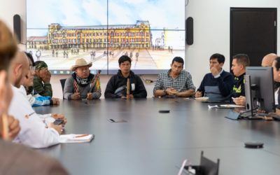 Retorno pacífico a albergue temporal de grupo Embera Katío que protestaba en Plaza de Bolívar