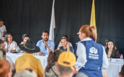 El Ministerio del Interior instaló Puesto de Mando Unificado por la Vida (PMUV) en Vista Hermosa, Meta, en cumplimiento de los compromisos adquiridos por el Gobierno del Cambio