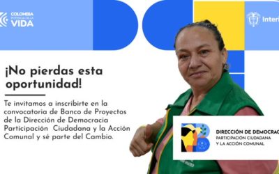 Ministerio del Interior abre convocatoria del Banco de Proyectos dirigidos a Acción Comunal
