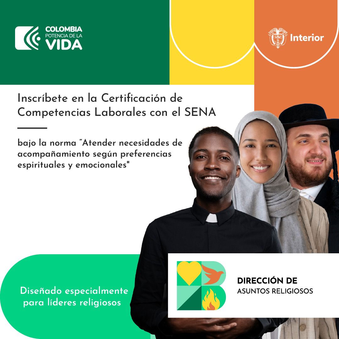 ¿En qué consiste la oferta dirigida a los líderes religiosos para que puedan “certificar sus competencias laborales”