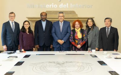 Consejo Mundial de Iglesias reitera apoyo a la paz total, justicia social y lucha contra el cambio climático que promueve el Gobierno Nacional