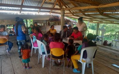 Comunidad Embera Katio se capacita en Consulta Previa para el fortalecimiento de sus derechos.