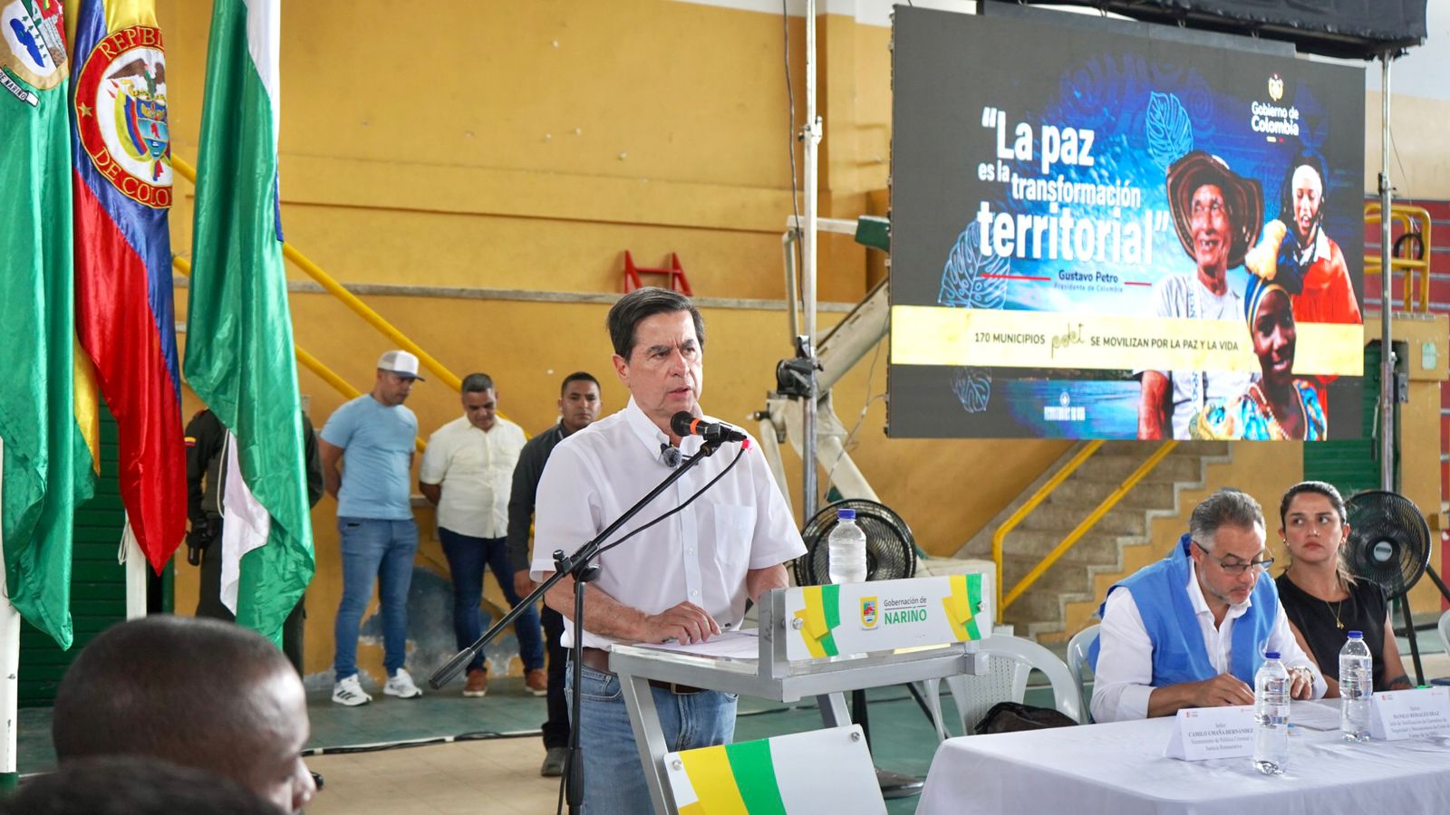 Hay que ampliar el plazo para la implementación de los PDET El ministro del Interior, Juan Fernando Cristo, lideró el Encuentro PDET de la Subregión Pacífico y Frontera Nariñense, en el que la comunidad definió los proyectos que se priorizarán en la actualización de la ruta del Plan de Acción para la Transformación Regional (PATR) de Nariño.