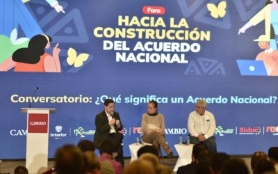 MinInterior invita a un Acuerdo Nacional contra la violencia y por la alternancia democrática