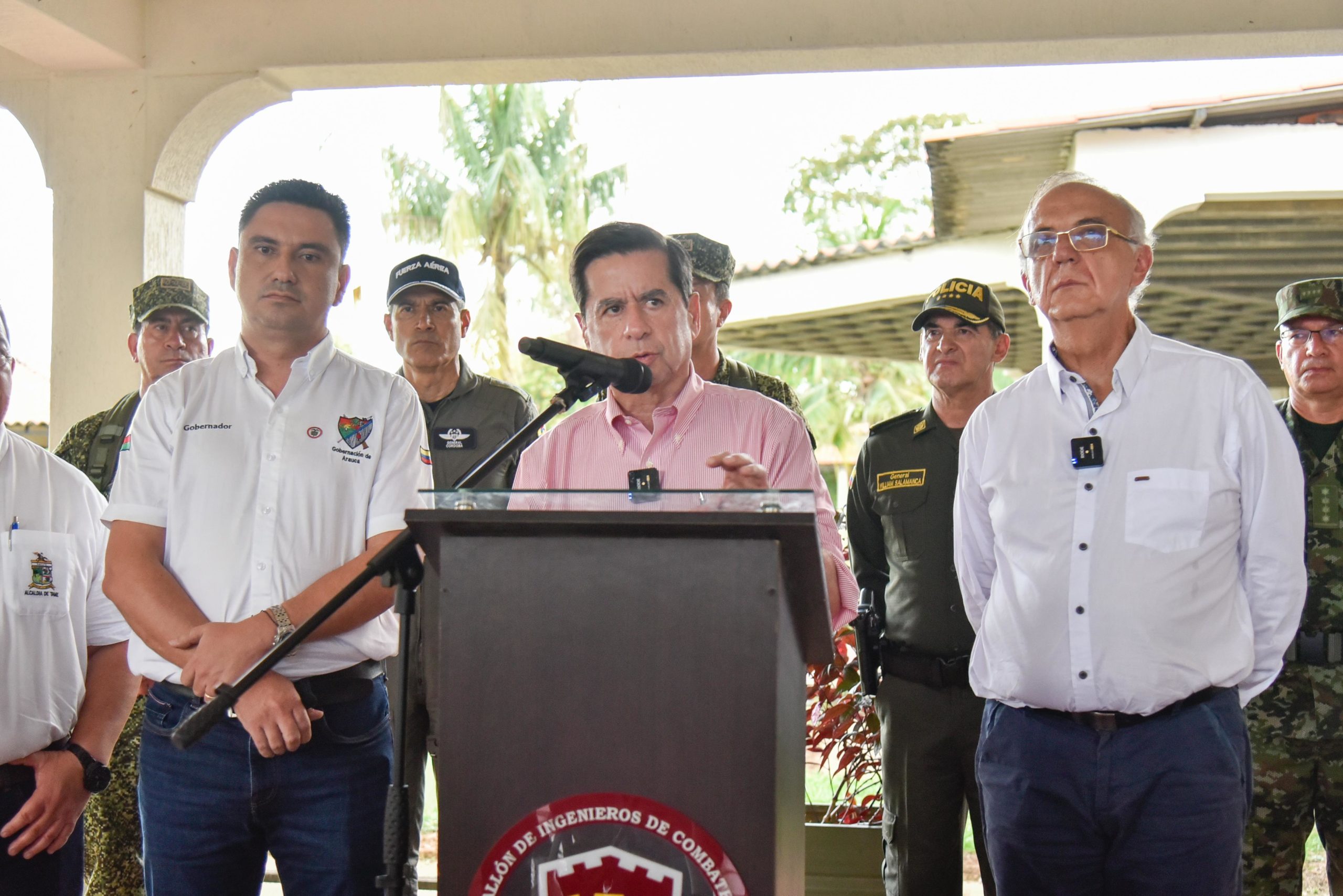 Ministros del Interior y de Defensa lideraron Consejo de Seguridad en Arauca