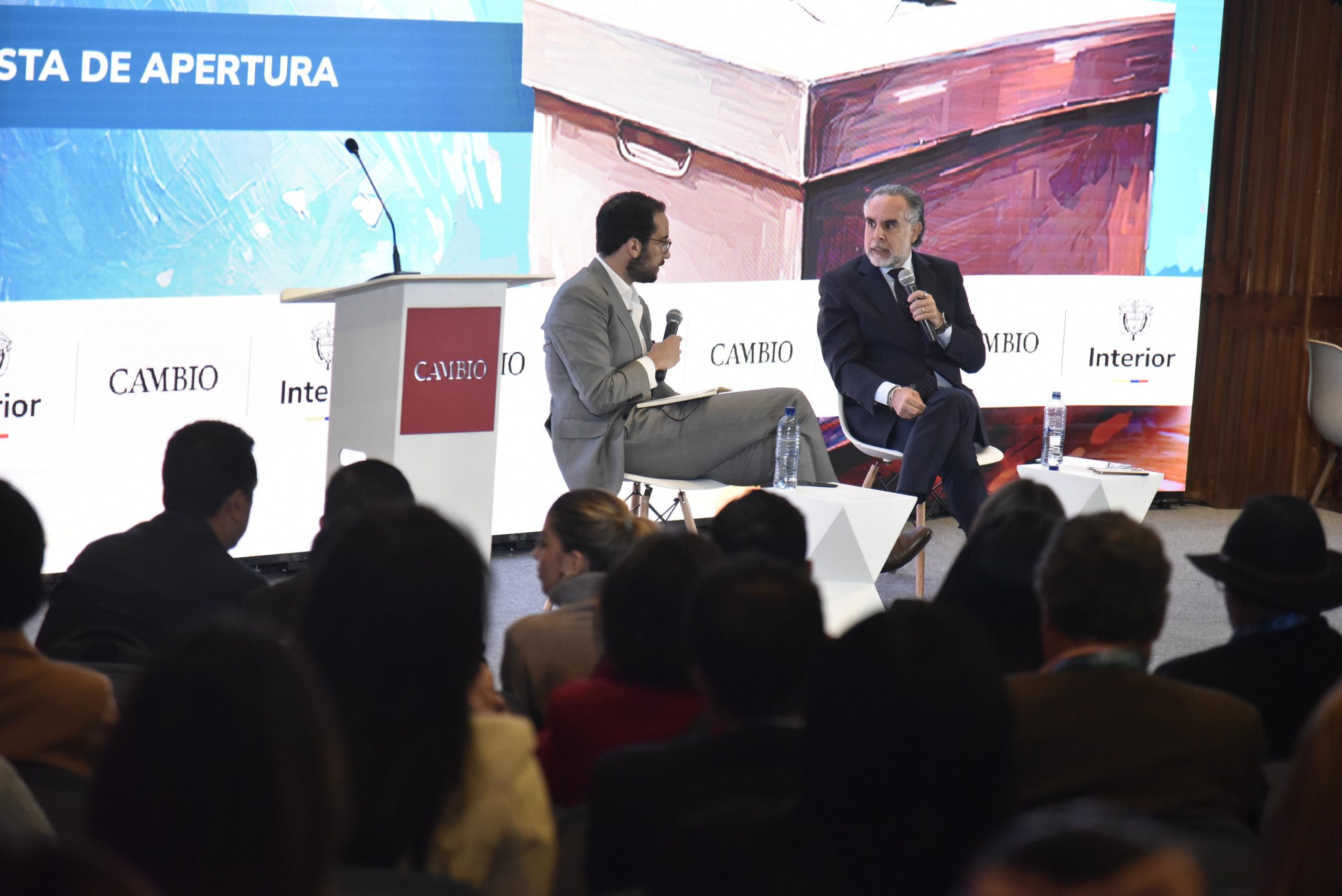 “El poder supremo lo tiene el pueblo”: Armando Benedetti, ministro del Interior, en primer foro de la Consulta Popular