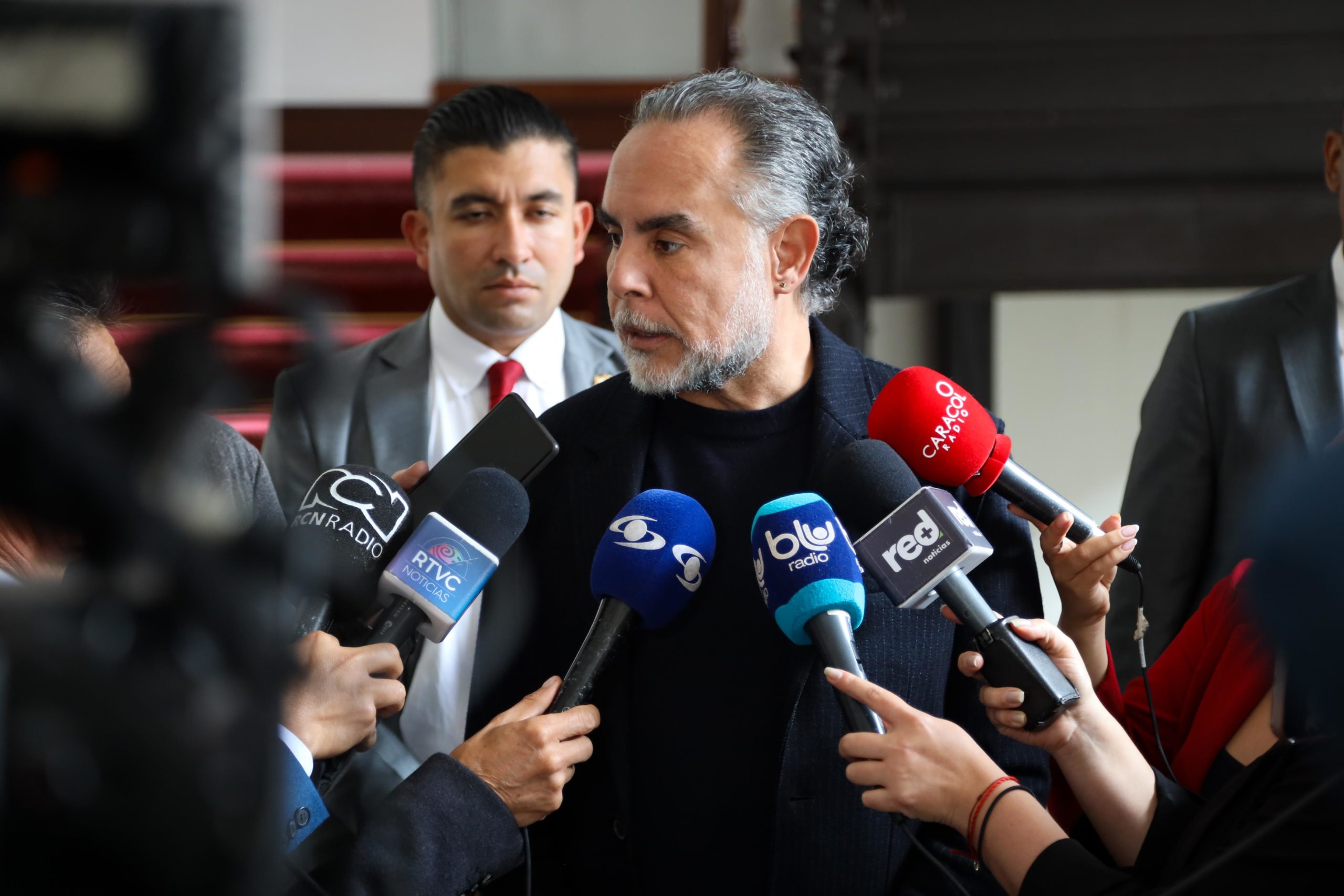 “El presidente Petro tendrá del 2 a 9 de junio para hacer la convocatoria a la Consulta Popular” MinInterior El ministro del Interior insiste en que el Gobierno nacional sigue adelantando distintos planes para garantizar los derechos que les fueron arrebatados a los trabajadores.