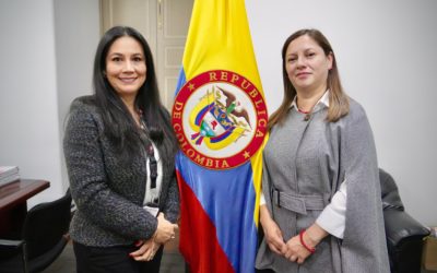 Se posesiona la nueva directora de Derechos Humanos del Ministerio del Interior