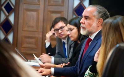 Ministro del Interior lidera CORMPE presidencial para revisar esquemas de seguridad de 14 candidatos