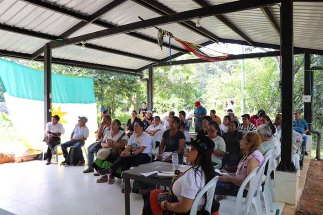 Putumayo la preconsulta del Plan de Manejo del Distrito de Conservación de Suelos Serranía de Los Churumbelos