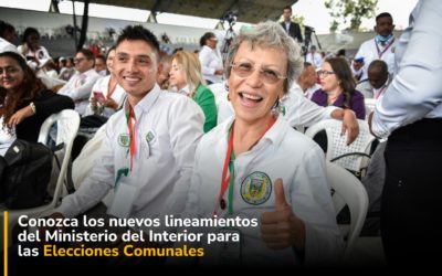 Ministerio del Interior emite nuevos lineamientos para fortalecer la debida realización de las Elecciones Comunales